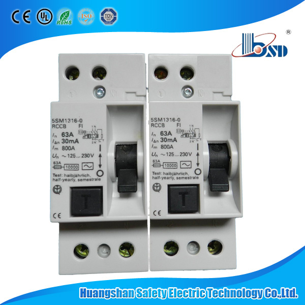 5sm1 RCCB/ELCB(Residual Current Circuit Breaker