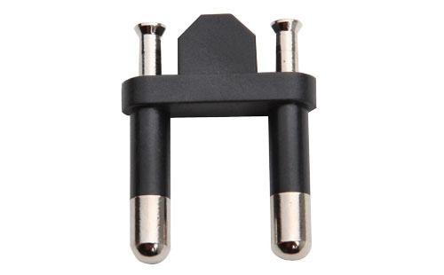 2 Pins Indian Type Plug Insert (MA091-25)