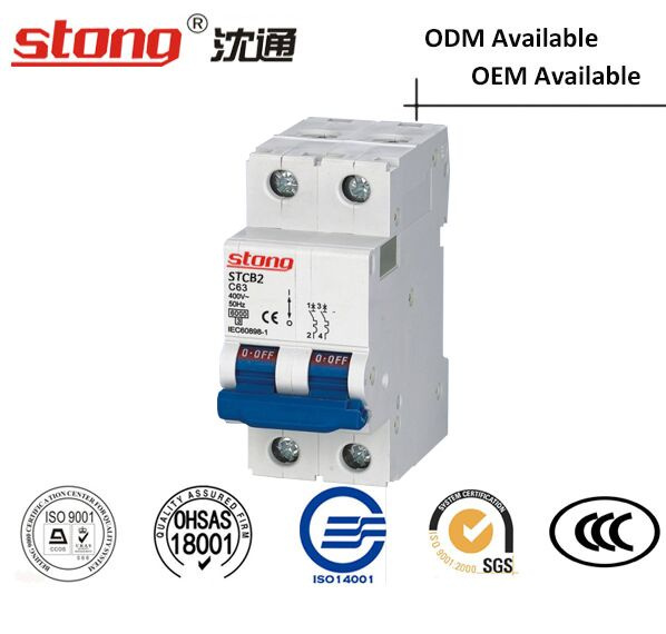 Stong Stcb2 2p Mini Circuit Breaker (C65 Structure)