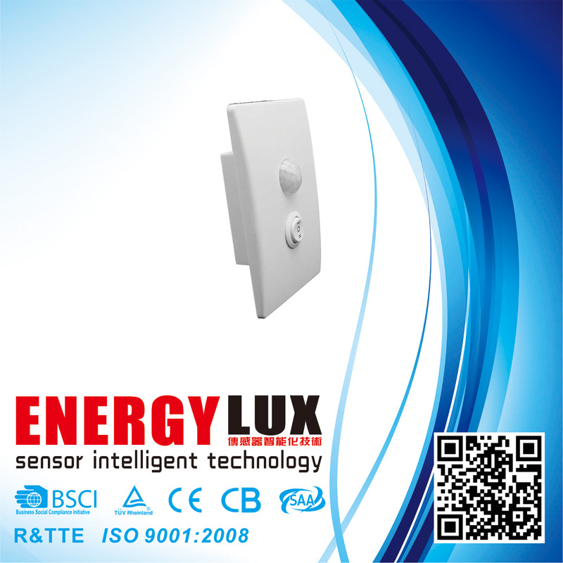 ES-P11B Wall Mounting with Switch PIR Motion Sensor