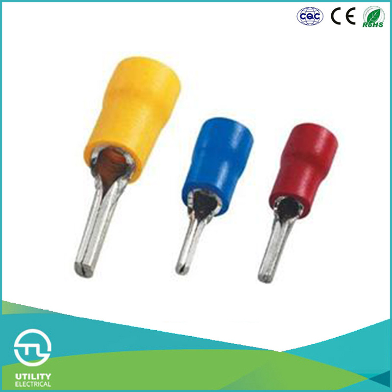 Utl Pin-Shaped Pre-Insulated Cable Lugs Ptv Terminals