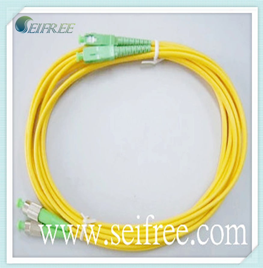 Sc-FC APC Polish Fiber Optic Patchcord