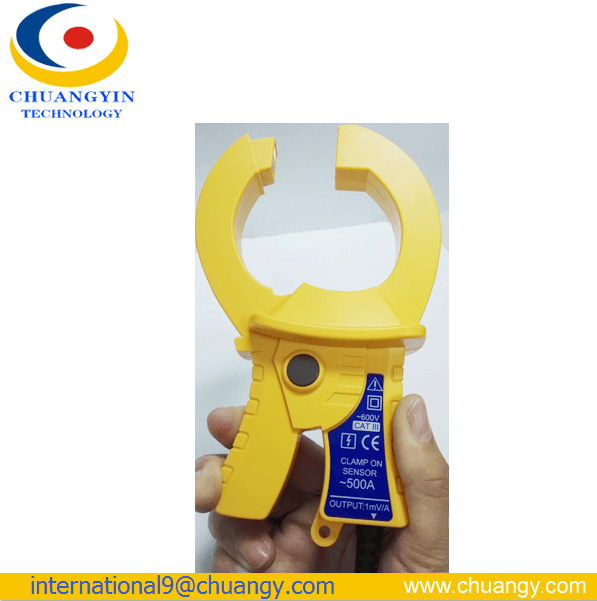 500A AC Clamp-on Current Transformer for Easy Installation in Tight Spaces