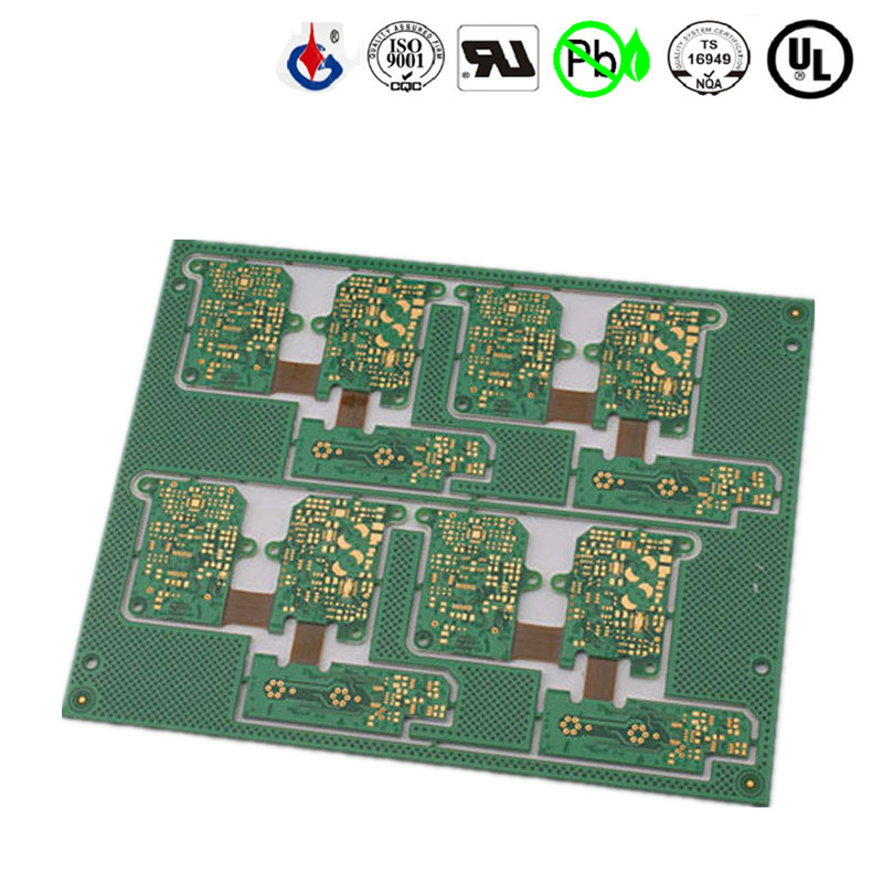 Multilayer Rigid PCB with Multi-Panel Design and Immersion Gold