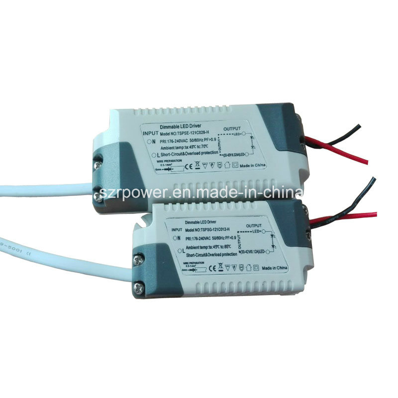6-12W 42V Constant Current Dimmable LED Driver