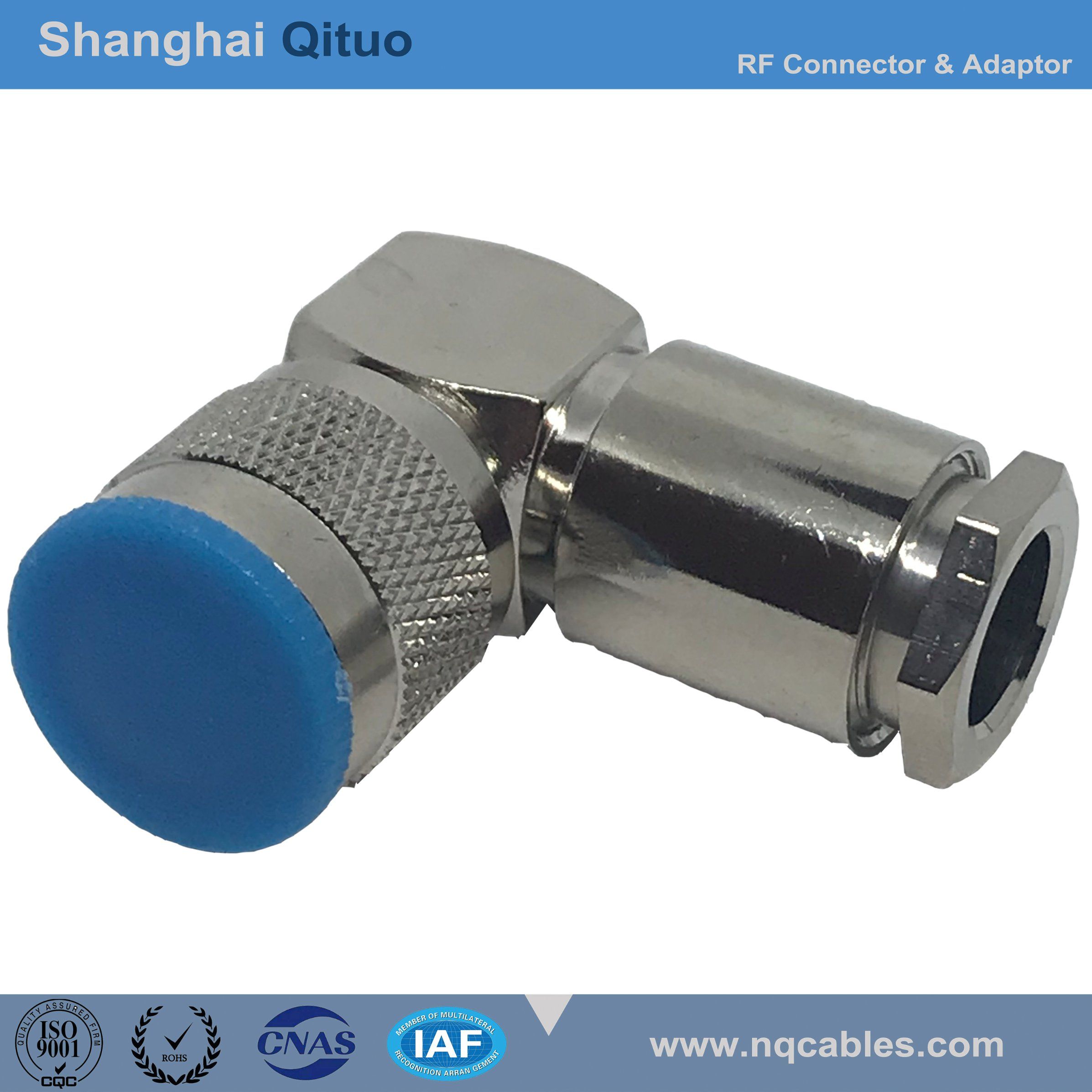 RF Connector N Right Angle Male Plug for Syv-50-7u (N-JW7)