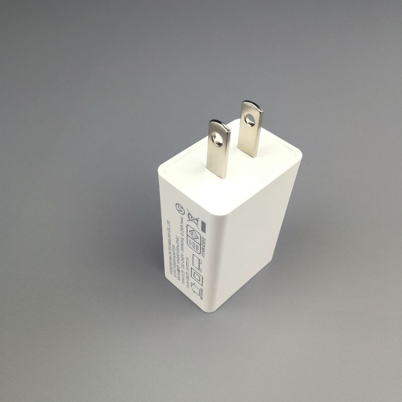Factory Wholesale 5V 1A Power Adaptor in White Color