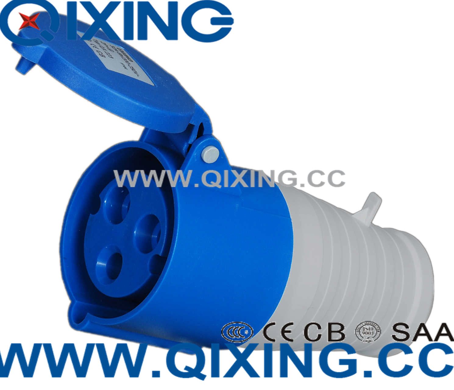 Commando 32A 3p Blue 230V Industrial Connector