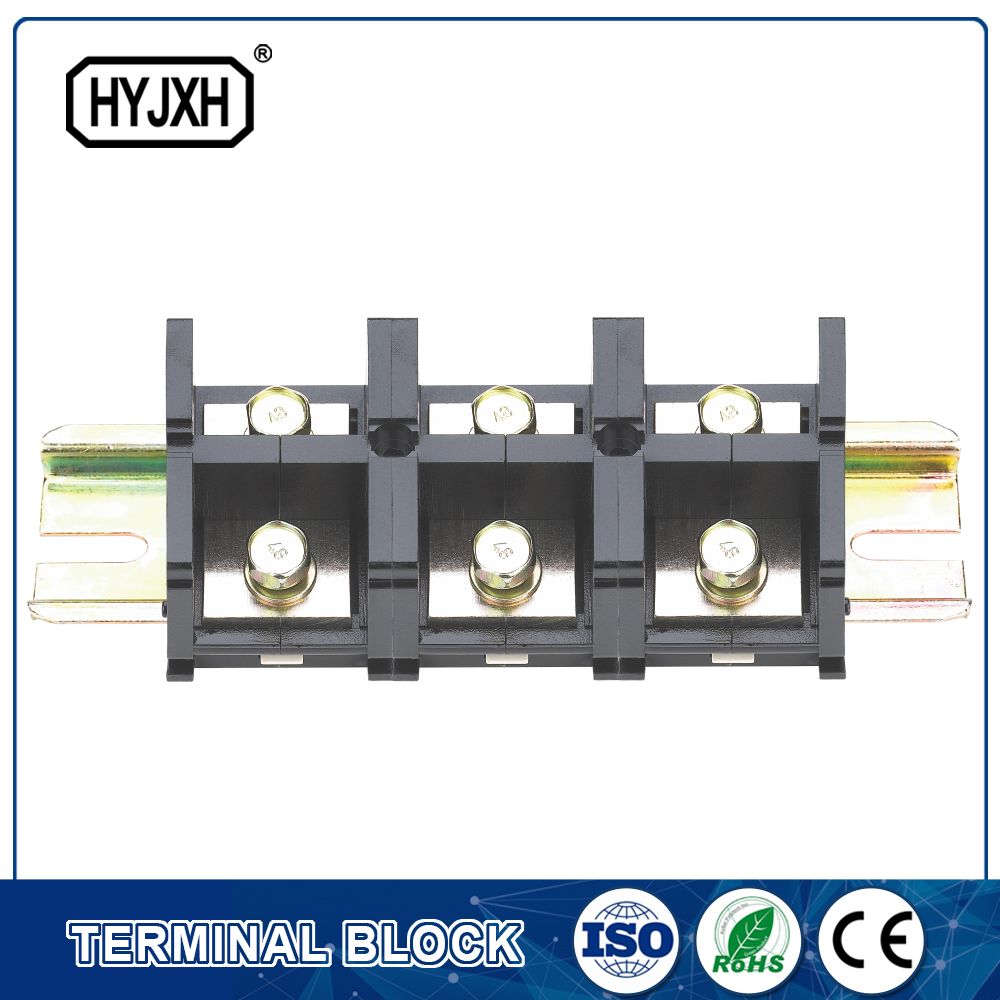 Three Phase Three Wire Guide Rail Type Terminal Block