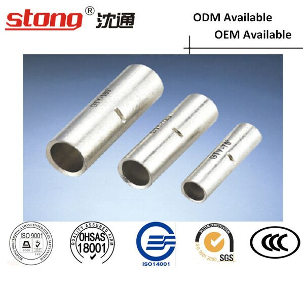 Gty Type Copper Connector Tube Wire Connecting Terminal Connector
