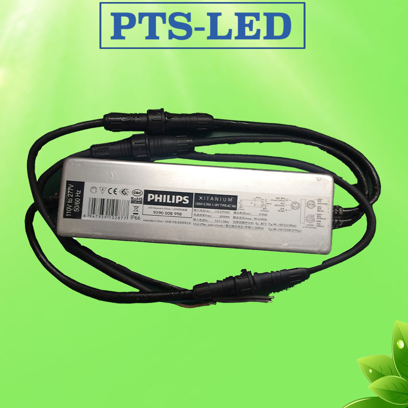 High PF 150W Constant Current LED Driver with IP66