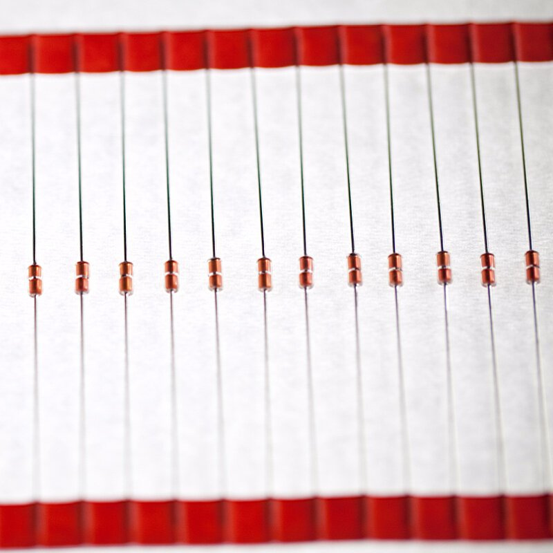 Linear Silicon PTC Thermistor Packed in Glass Diode Do35