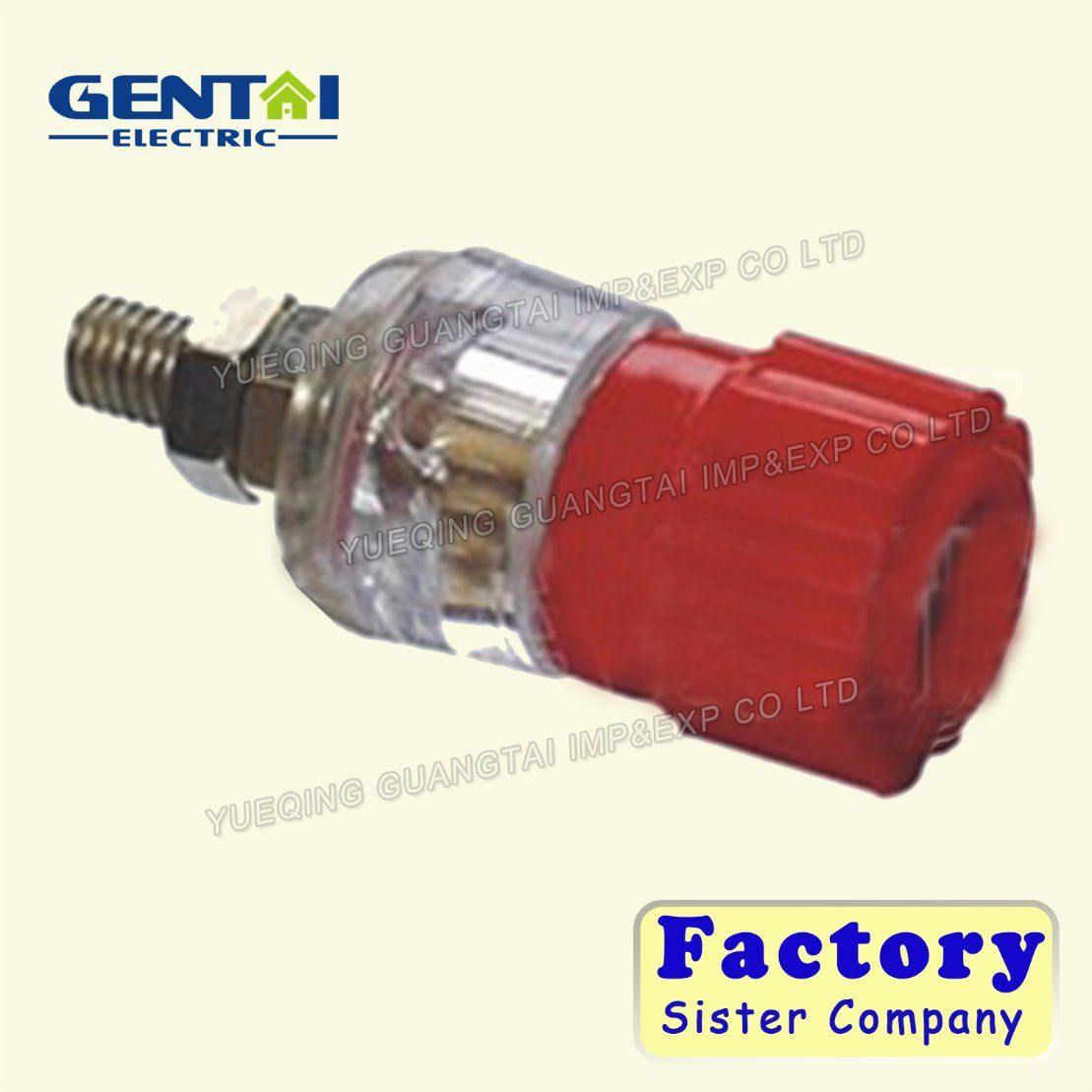 High Quality Gold Copper Binding Post and Audio Socket, Banana Socket