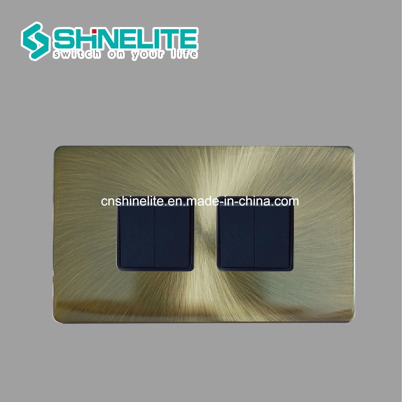 Good Quality 4 Gang 1 Way Wall Switch with Ce