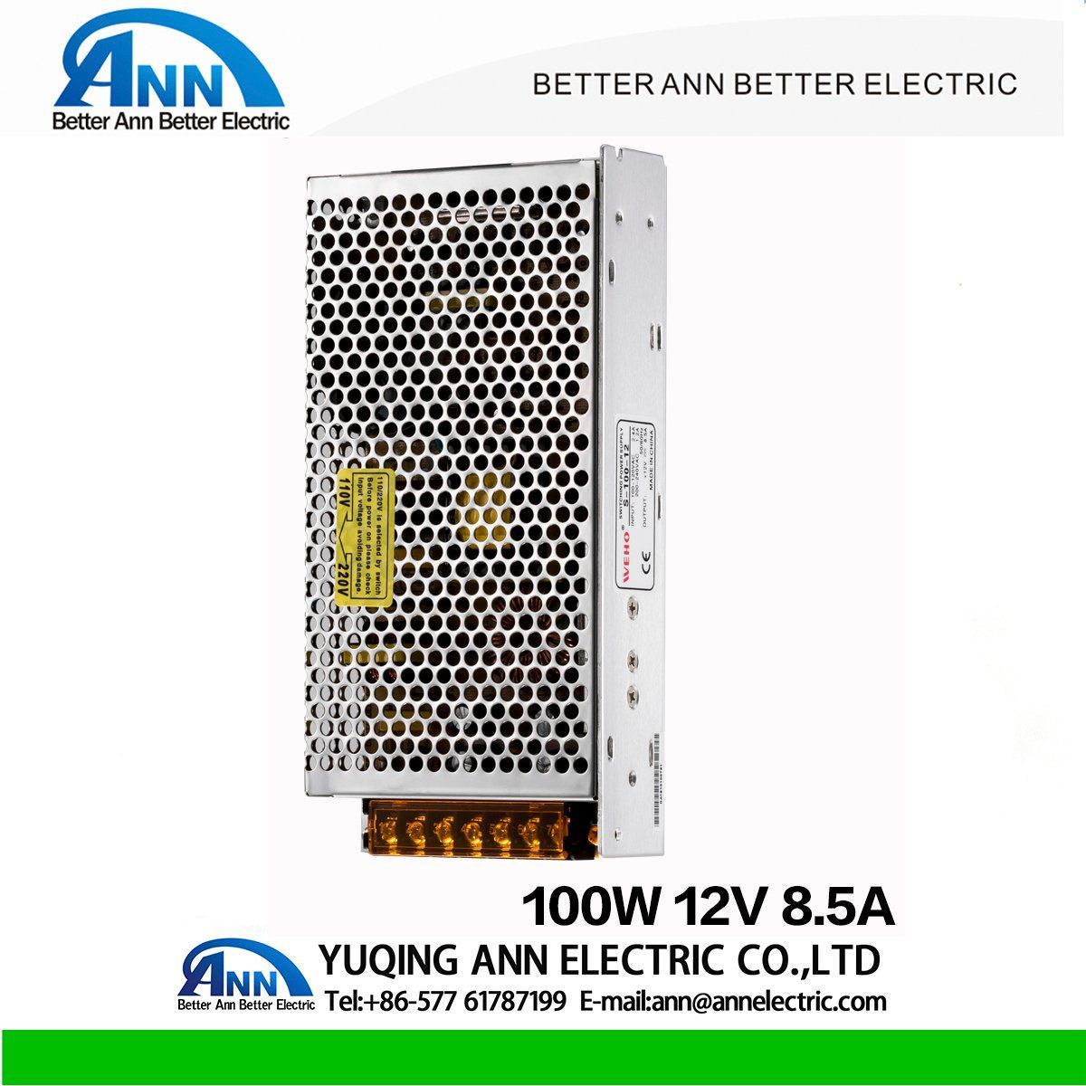 Electronic Equipment 24V DC 100W Power Supply, 5V 48V LED AC-DC