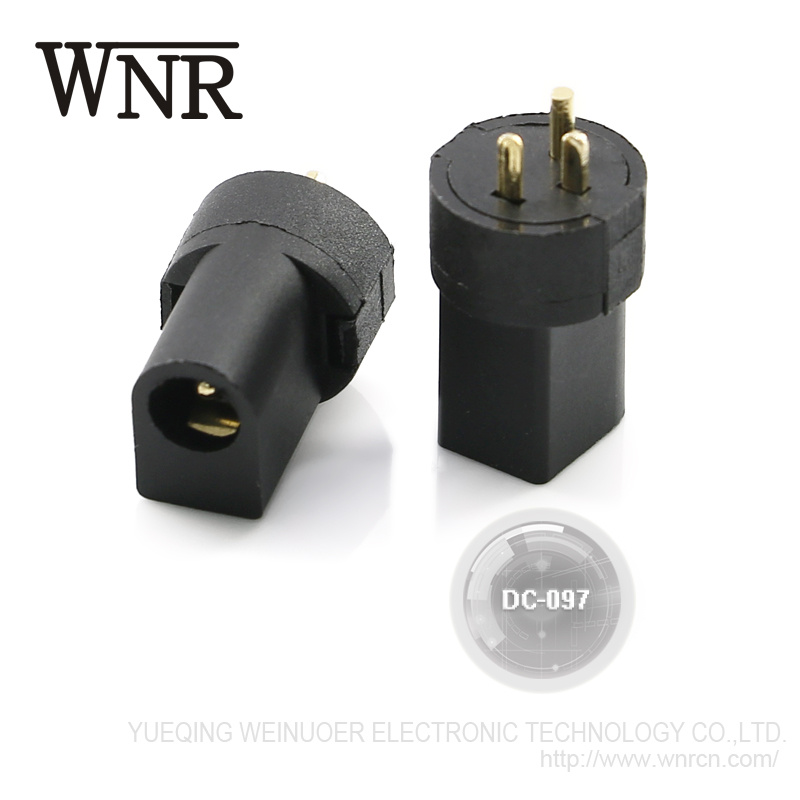 Good Quality Wnre Female DC Socket DC-097 DC Power Jack 3 Pin