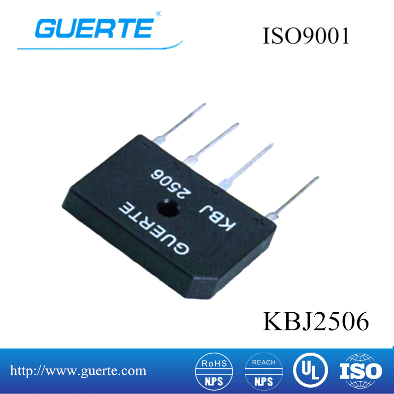 Single Phase Bridge Rectifier Kbj 25A 600V with ISO9001