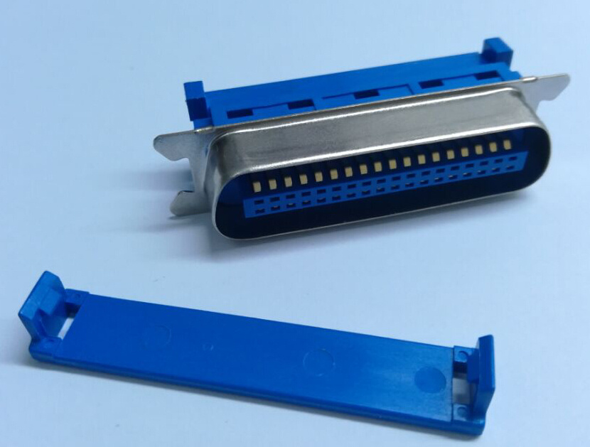 Centronic Connector, 36poles, Male Stright with Sr