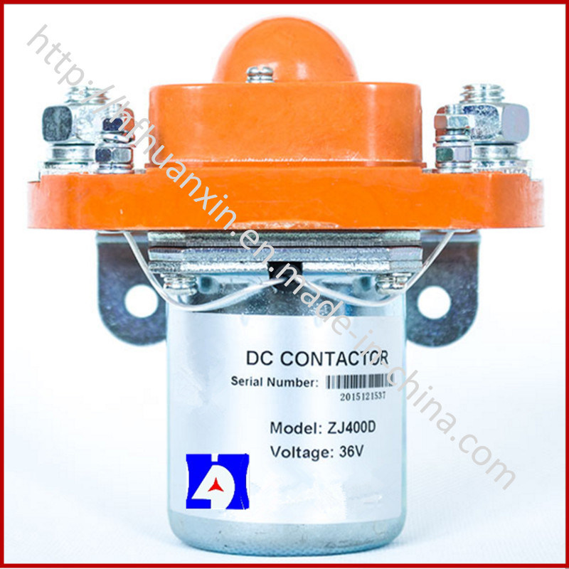 2 Pole 400 AMP DC Current Magnetic Contactor for Electric Forklift Zj400d