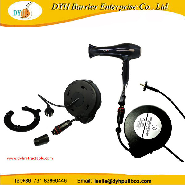 Salon-Use Power Cable Retractable