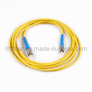 3m ST-ST Simplex Single Mode Fiber Optic Patch Cord