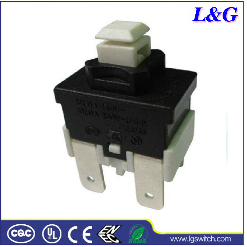 Push on-off Spst 16A 1e4 Power Electrical Pushbutton Switch