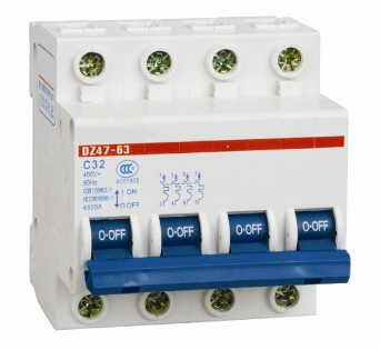 Min Circuit Breaker with Dz47-4p