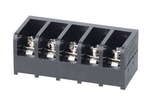 High Quality Barrier Terminal Block with 6.35mm Pitch