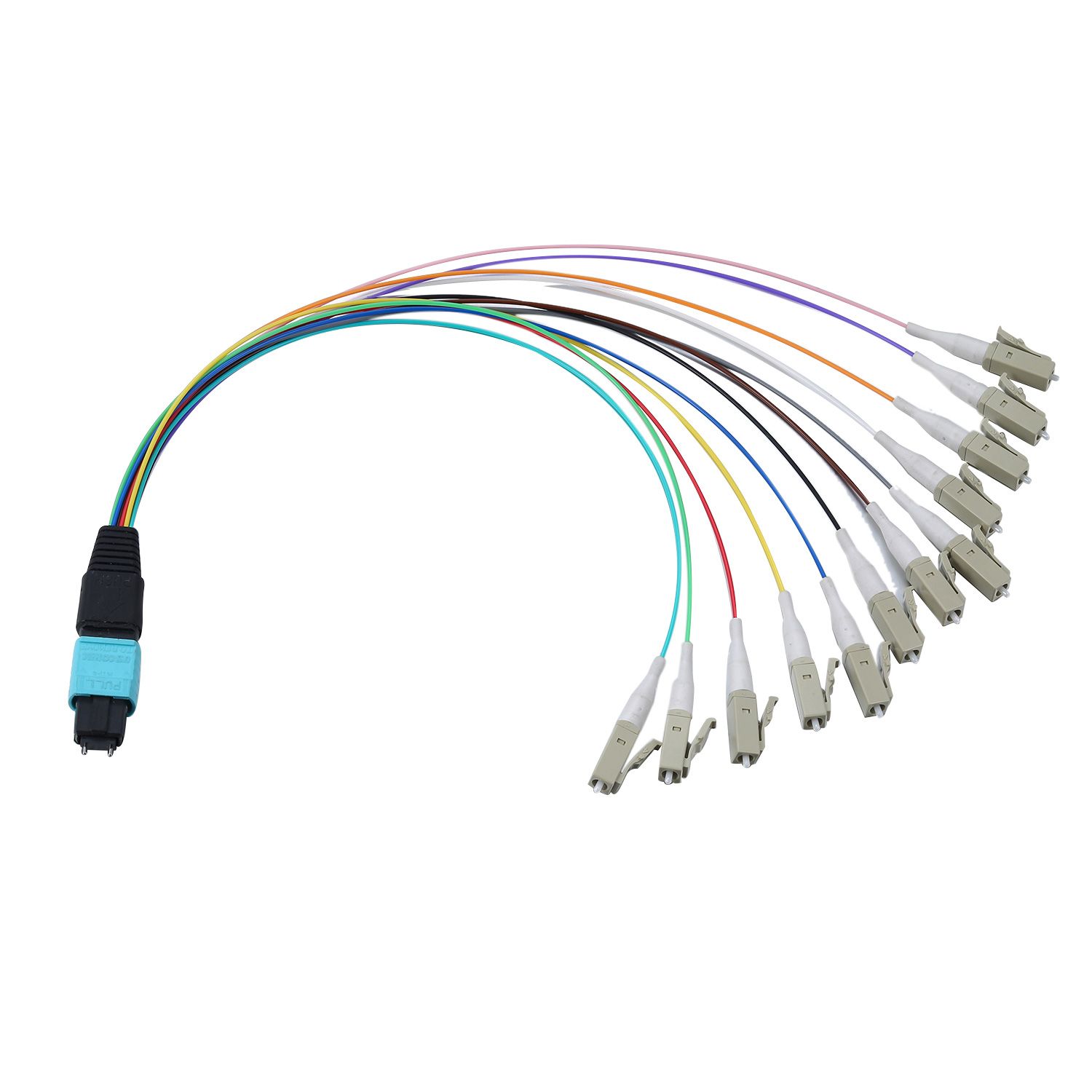 12-24 Cores MPO Fiber Optic Hydra Cable Patch Cord