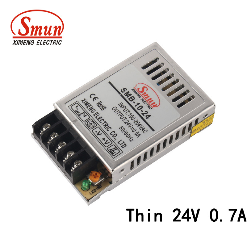 Smun SMB-10-24 10W 24V 0.4A Ultra Thin AC-DC Transformer