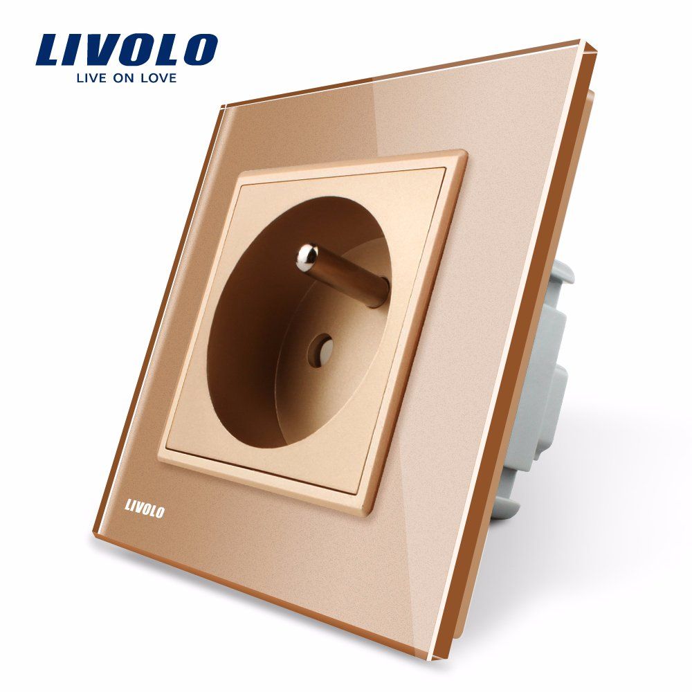 Livolo Home Power Supply Wall EU Type French Socket Vl-C7c1fr-11/12/13/15