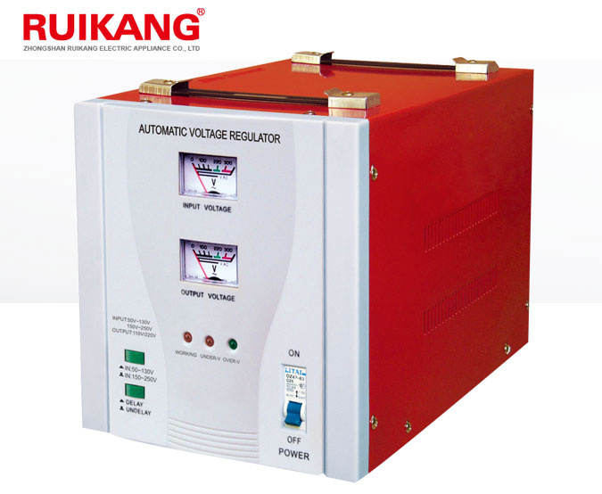 High Quality Single Phase 3kw Electronic Voltage Stabilizer for Computer