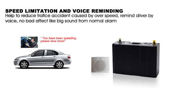 Real Time Tracking GPS Vehicle Tracker with Over Speed Alarm