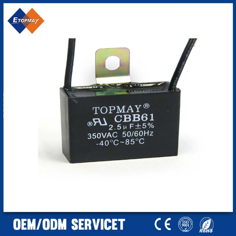 2.5UF Fan Capacitor Cbb61 250VAC