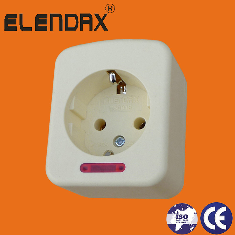 Electric Socket 1 Hole Outbow (E5001E)