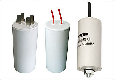 Cbb60 400VAC Metallized Polypropylene Film Capacitor for AC Fan Motor