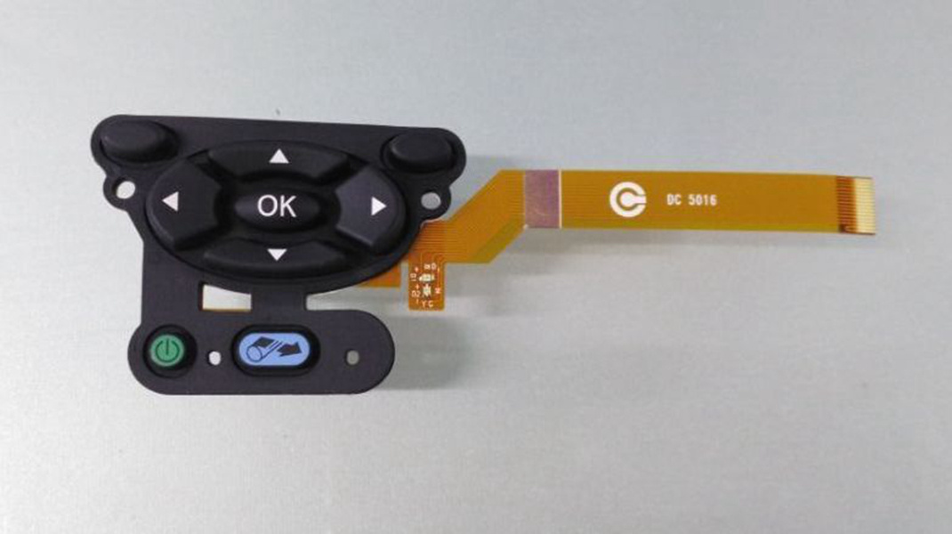 Rubber Control Keypads with FPC Circuit and LED