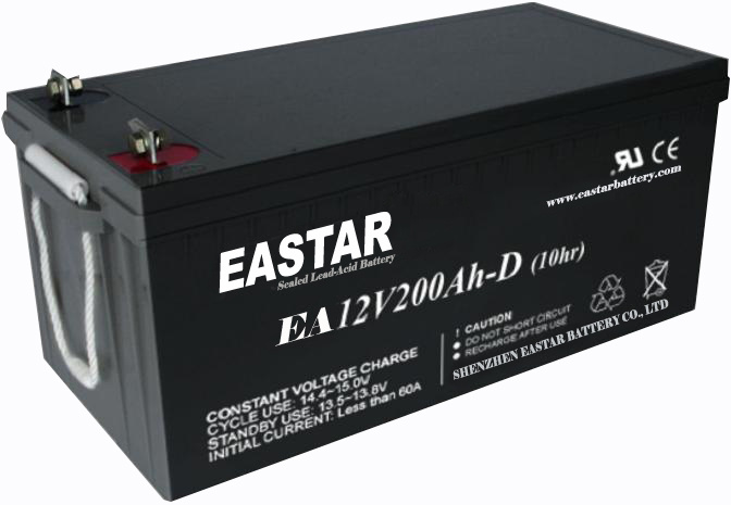 Deep Cycle Gel Solar Battery 12V 200ah