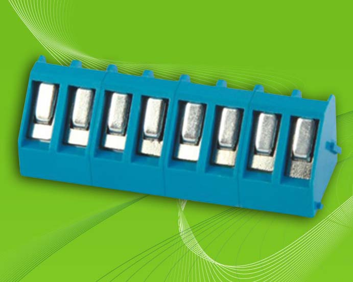 Plastic Terminal Block with Wire Protector for Wire to Board Connection