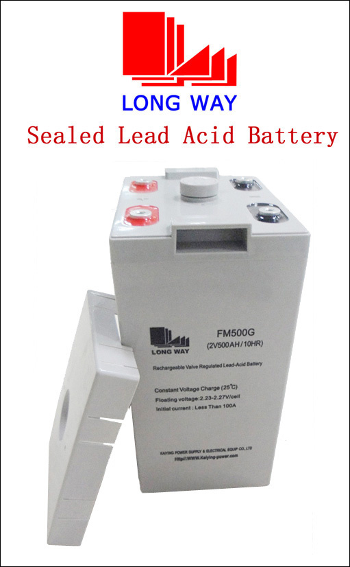 2V500ah UPS System Long Life Emergency Electric Power Battery