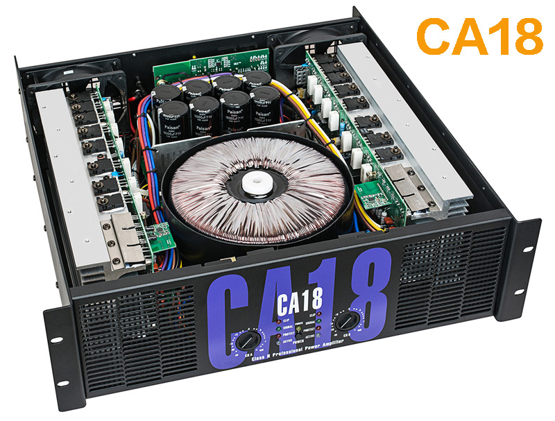 3u and 2 Channels Professional Power Amplifier (CA18)