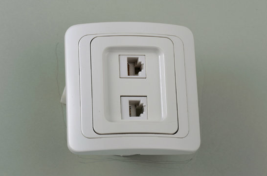 Phone +Data Socket with CE Certificate 2135
