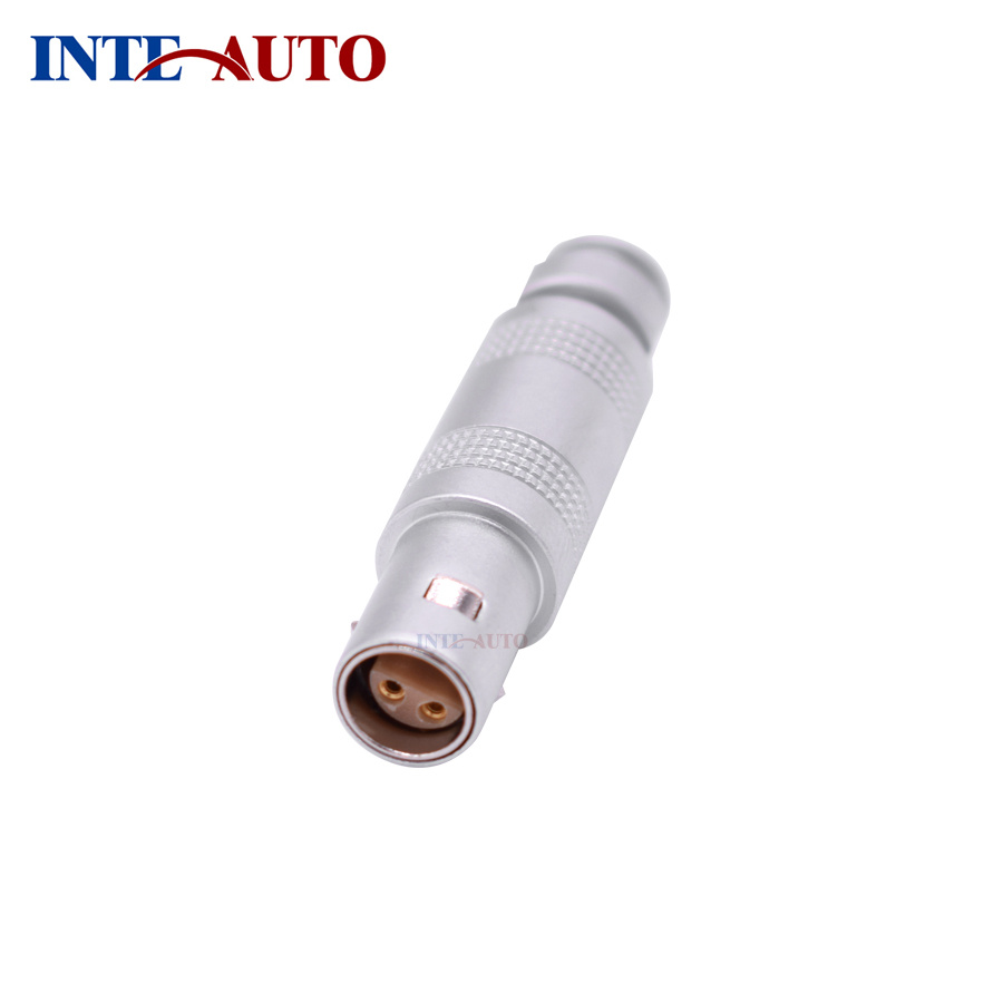 FFA 1S 3 Pins Push Pull Connector Circular Plug Soldering for Cable Lemo