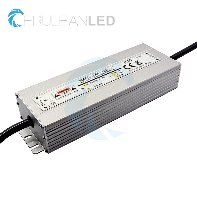 12V 24V 120W IP67 Waterproof LED Power Supply