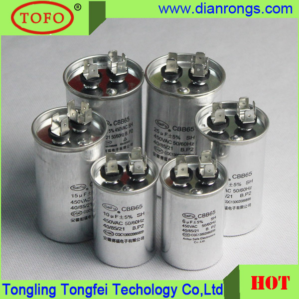 Cbb65 Sh AC Motor Capacitor 50/60Hz