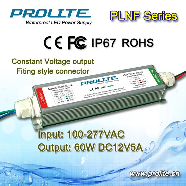 LED Power Supply Plnf-60W