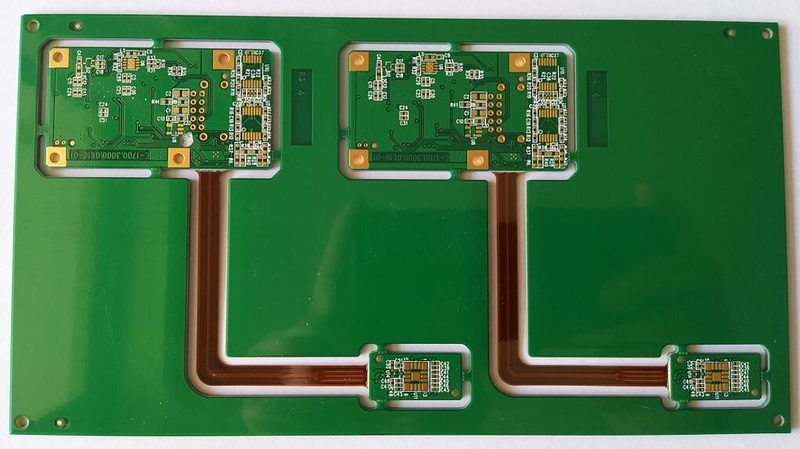 FPC for The Application of Frequency Generator Single Sided Rigid-Flexible PCB Immersion Gold