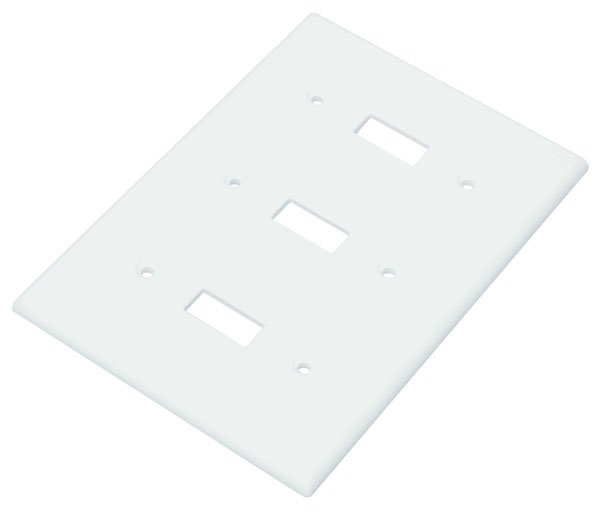 3-Gang Toggle Switch Cover, Standard Size 6.375
