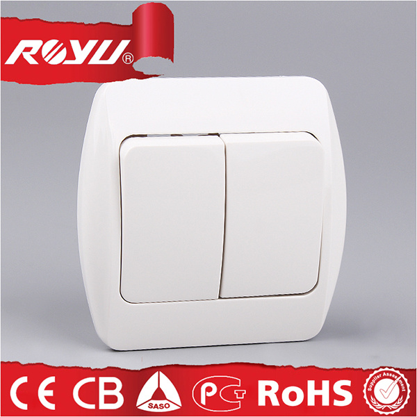 Price Cheap Power Plastic Universal Electrical Wall Switch