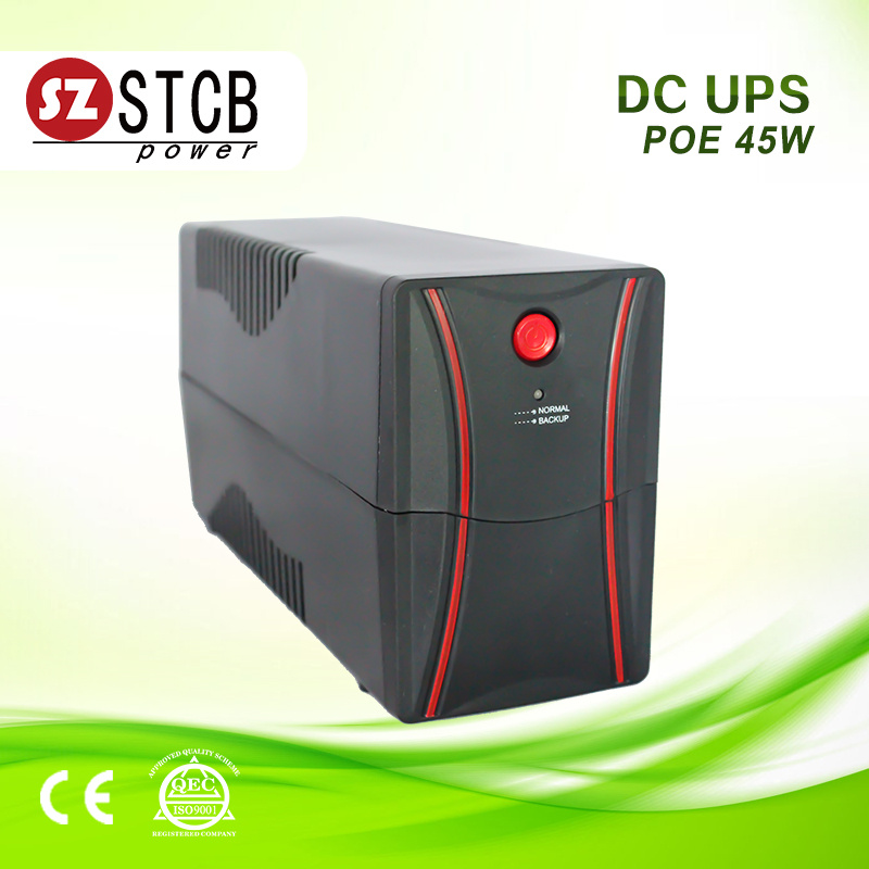 CCTV Poe Power Supply Mini DC UPS with 15V 24V Poe Output